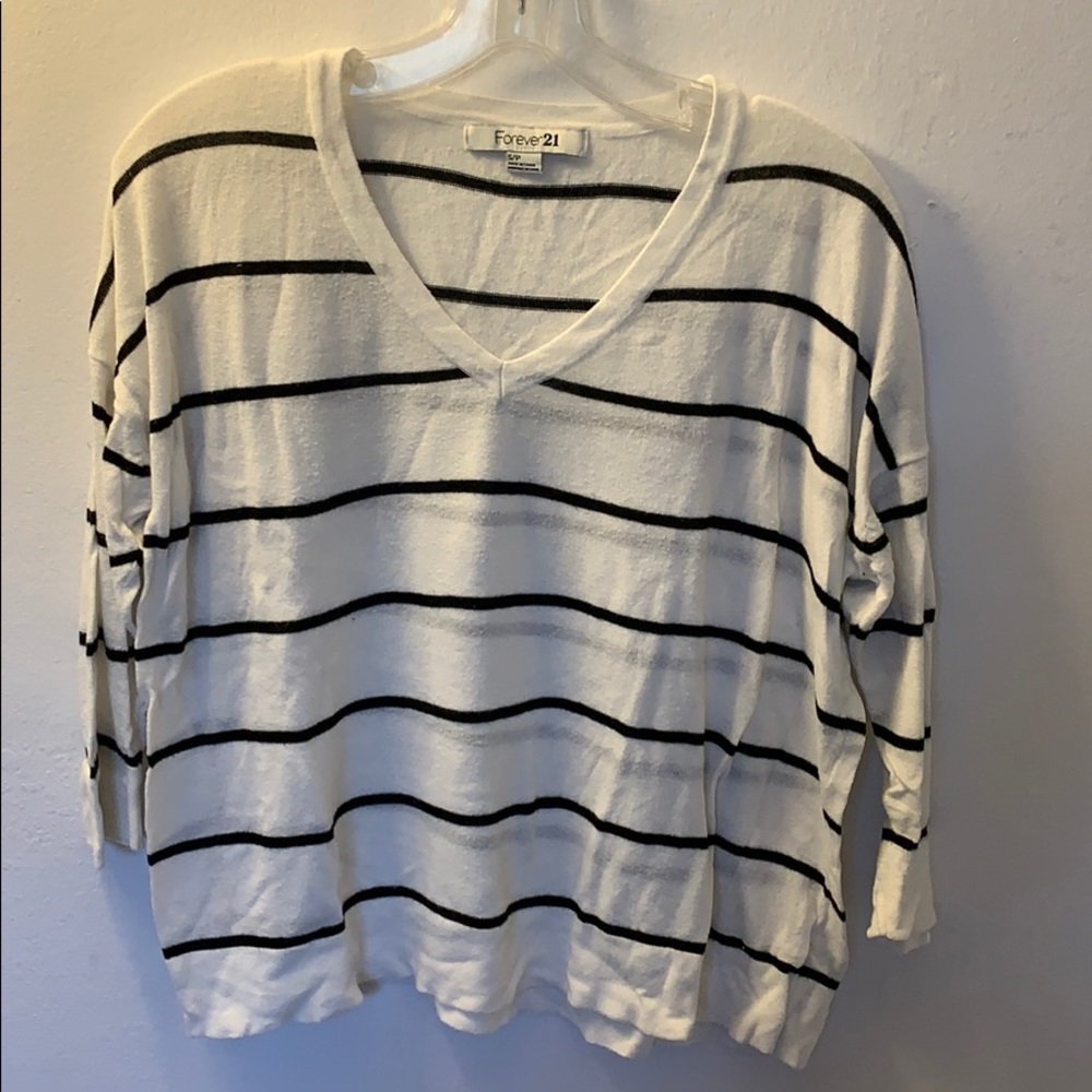 Forever 21 Striped Tunic